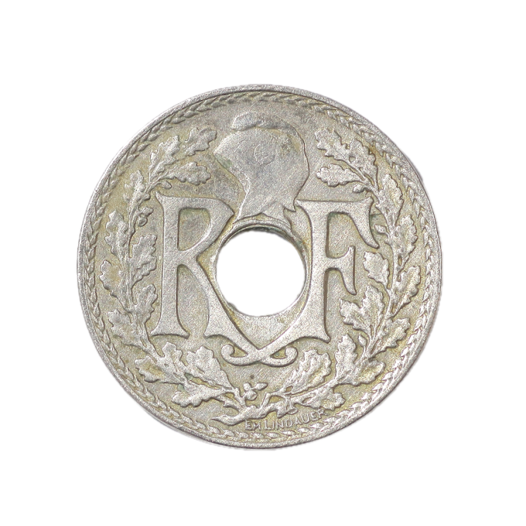 France - 5 centimes, 1933, petit module