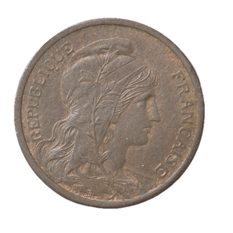 France - 2 centimes, République, 1916