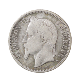 France - 2 Francs, Napoléon III, 1868, A (Paris)