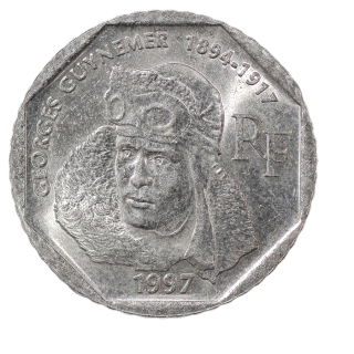 France - 2 Francs, Guynemer, 1997