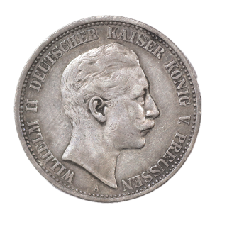 Allemagne - 2 Mark, Wilhelm II (1888-1918), 1903