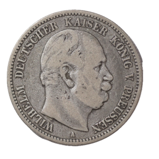 Allemagne - 2 Mark, Wilhelm Ier (1861-1888), 1877