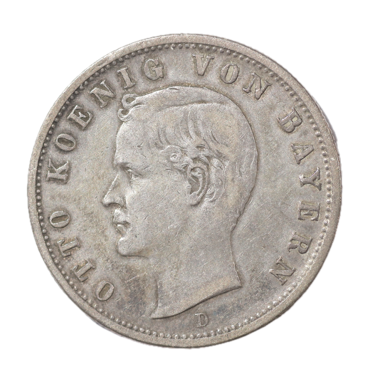 Allemagne - 2 Mark, Otto (1886-1913), 1900