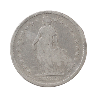 Suisse - 2 Francs argent, 1878