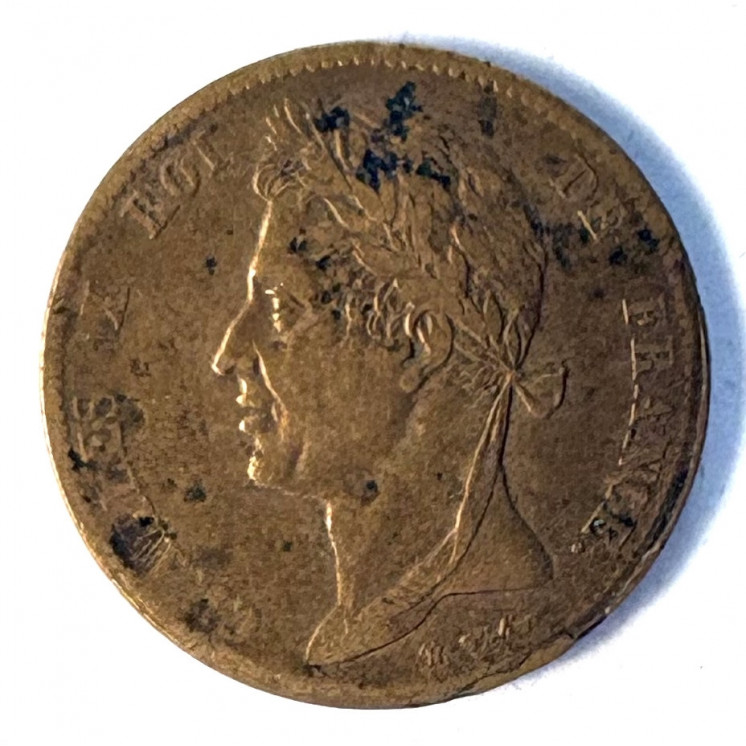 5 Cents Colonies Françaises Charles X 1828