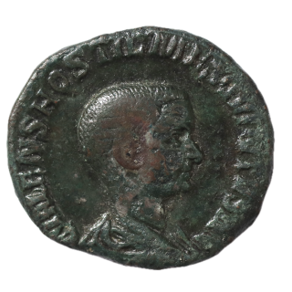 Rome - Hostilien, 251, Sesterce