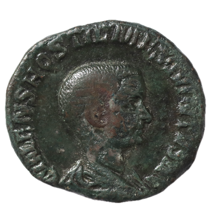 Rome - Hostilien, 251, Sesterce