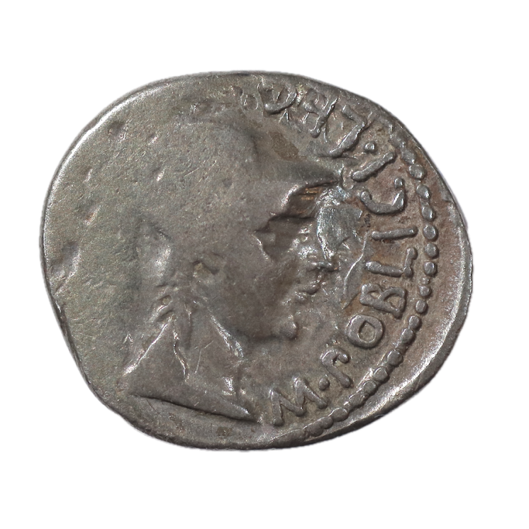 Rome - Pompé Le Jeune (46-45 av J.C.), Denier, Espagne et Bétique