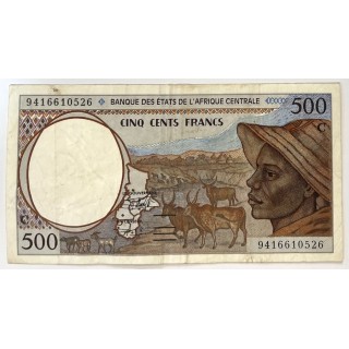 Afrique centrale - 500 Francs