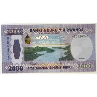 Rwanda - 2000 Francs, 28.06.2024