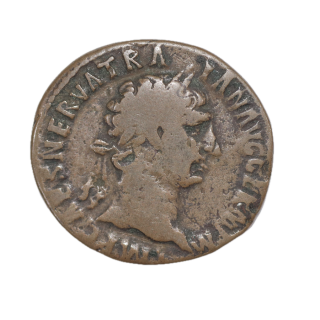 Rome - Trajan (98-117), As de Bronze, COS III