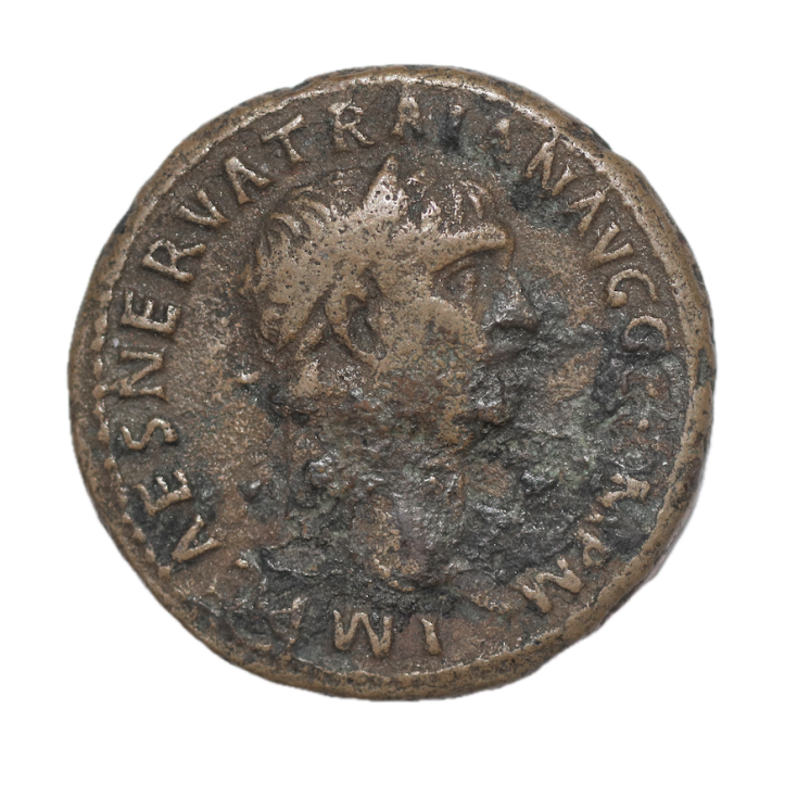 Rome - Trajan (98-117), As de Bronze, COS III