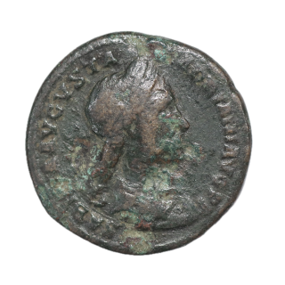 Rome - Sabine, 136 ap J.C, Dupondius