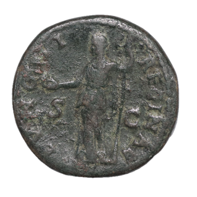 Rome - Sabine, 136 ap J.C, Dupondius