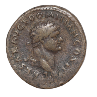 Rome - Domitien, 73 ap J.C, As de Bronze