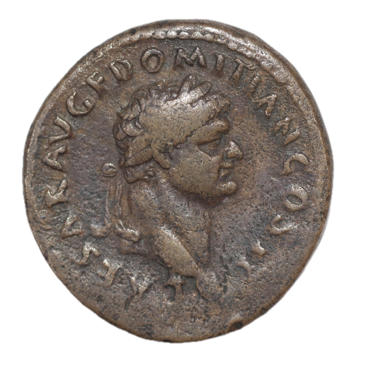 Rome - Domitien, 73 ap J.C, As de Bronze