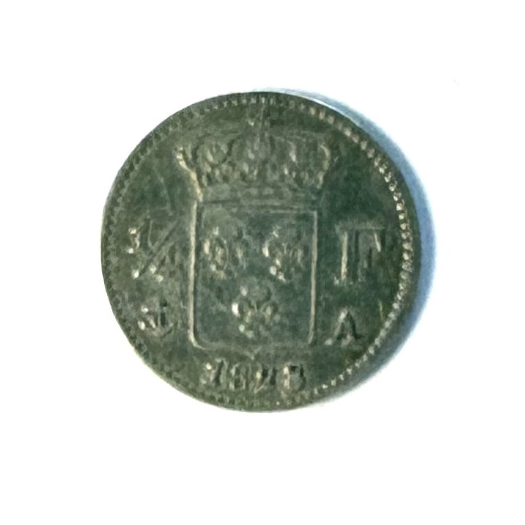 1/4 de Francs Charles X 1828 A (Paris) TTB