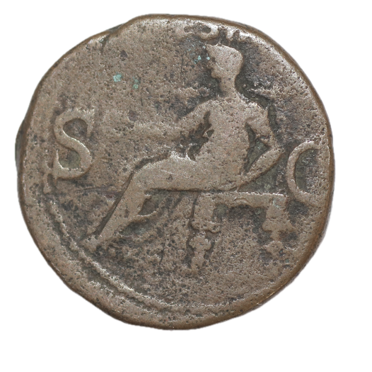 Rome - Domitien (73 ap J.C.), As de Bronze