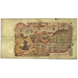 Algérie - 10 Dinars, 1-11-1970