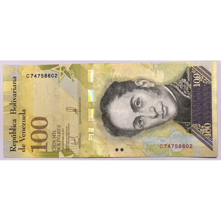 Venezuela - 100 000 Bolivares, 2017