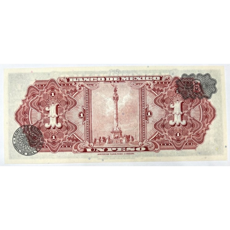 Mexique - 1 Peso, 22-VII-1970