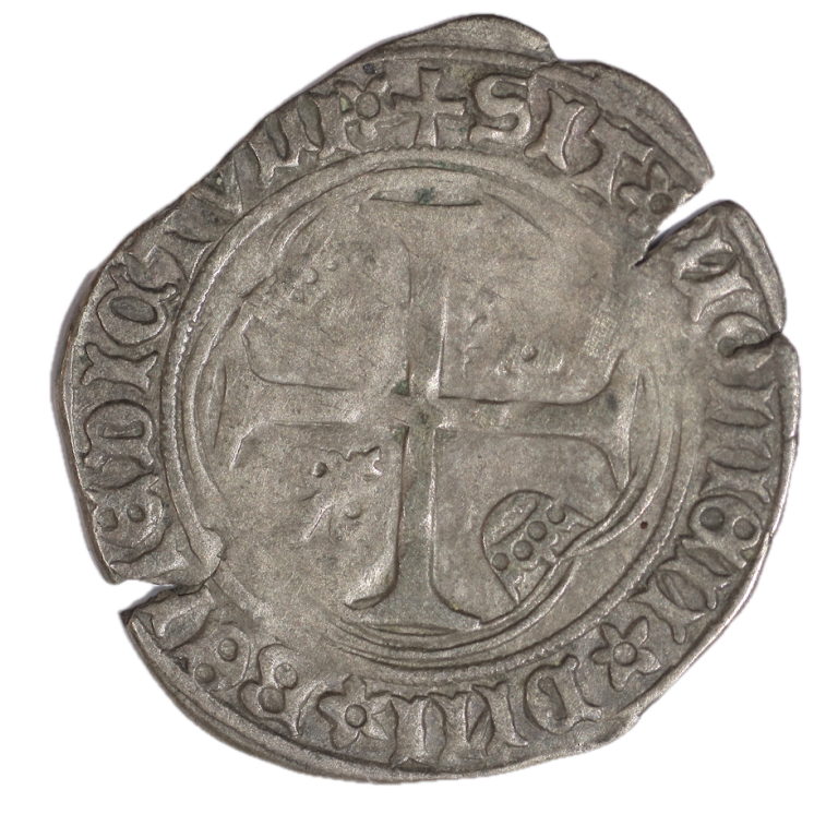 France - Louis XI (1461-1483), Blanc à la couronne, Troyes