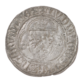 France - Louis XI (1461-1483), Blanc à la couronne, Toulouse