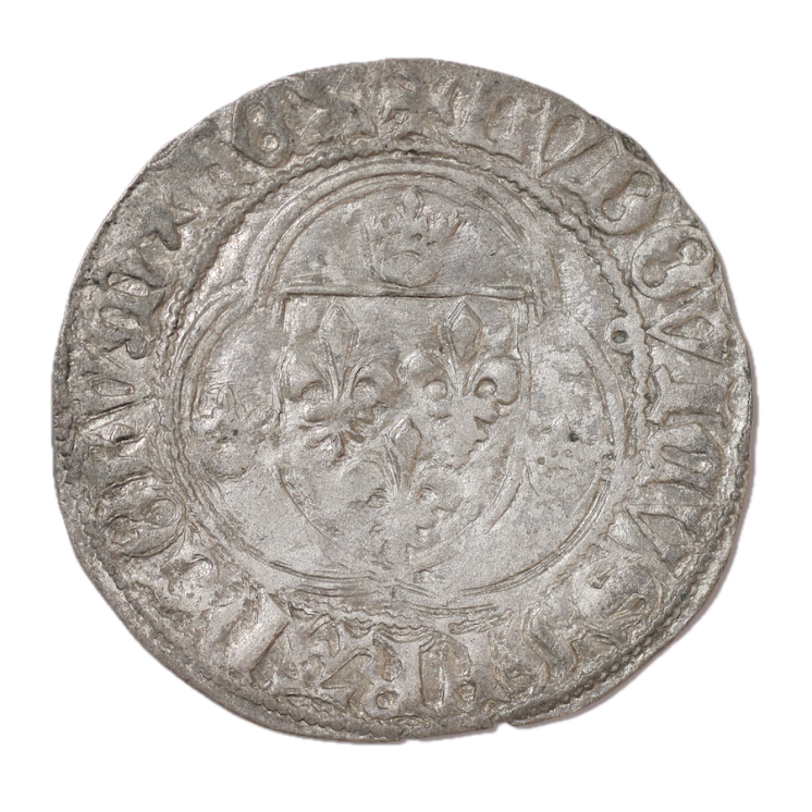France - Louis XI (1461-1483), Blanc à la couronne, Toulouse