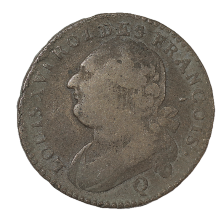 France - Louis XVI (1774-1792), 12 deniers, Q (Perpignan)