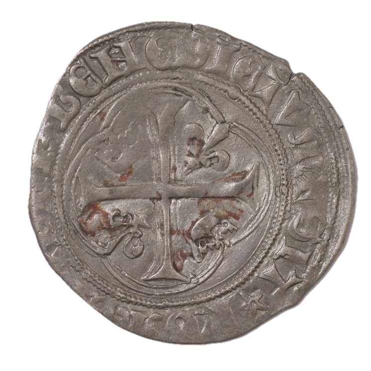France - Charles VIII (1483-1498), Blanc à la couronne, Paris