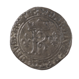 France - Charles VIII (1483-1498), dizain "Karolus de Bretagne", Rennes