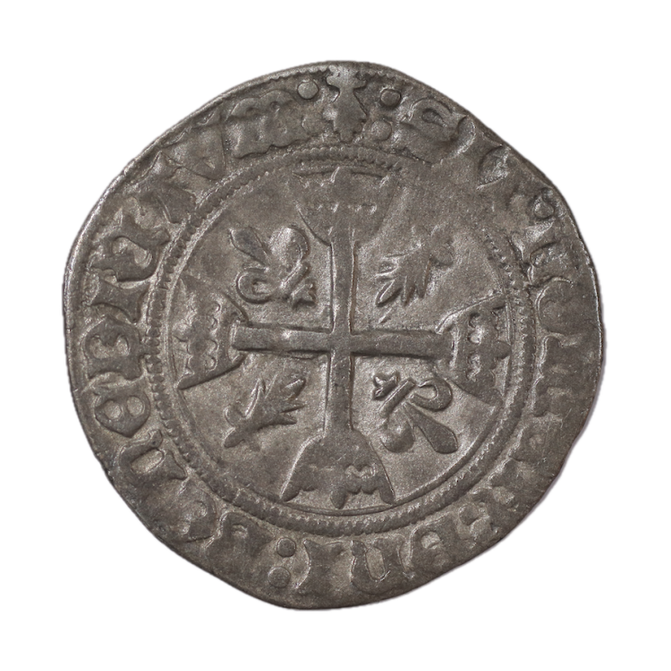 France - Charles VIII (1483-1498), dizain "Karolus de Bretagne", Rennes