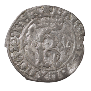 France - Charles VIII (1483-1498), dizain "Karolus", Rouen