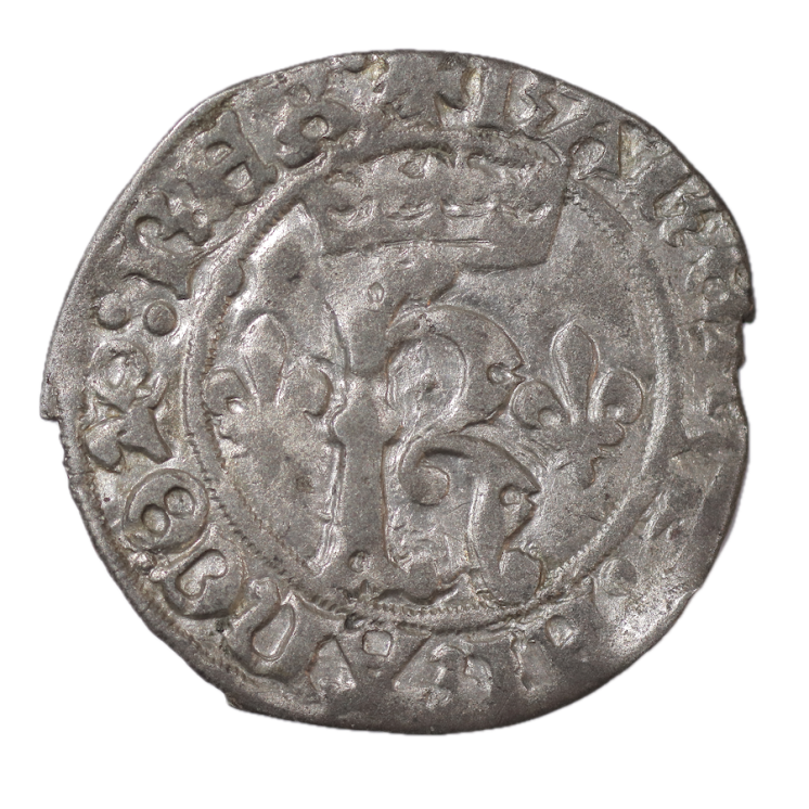 France - Charles VIII (1483-1498), dizain "Karolus", Rouen