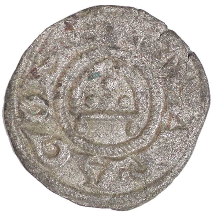 France - Provence, Alphonse Ier d'Aragon et Raymond de Bollène, Obole à la mitre