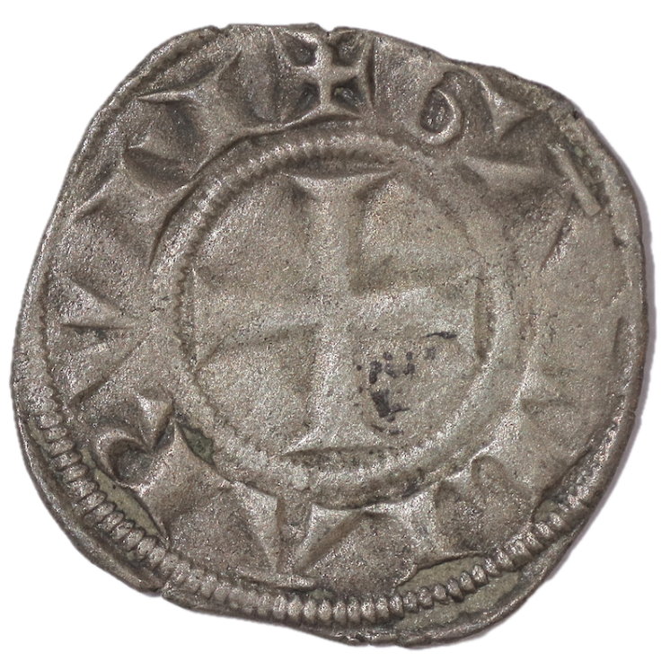 France - Lyonnais, Archevêché de Lyon, Monnayage anonyme, Denier au grand L barré