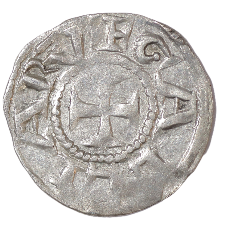 France - Lyonnais, Archevêché de Lyon, Monnayage anonyme, Denier au "LG"