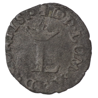 France - Dombes, Louis de Montpensier (1560-1582), Liard au "L"