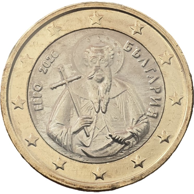 2026 - Série Bulgarie 1ct à 2€, UNC