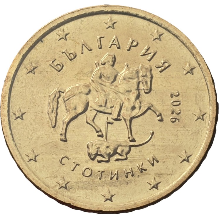 2026 - Série Bulgarie 1ct à 2€, UNC
