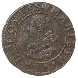 France - Dombes, Marie de Montpensier (1608-1627), Double Tournois 1627