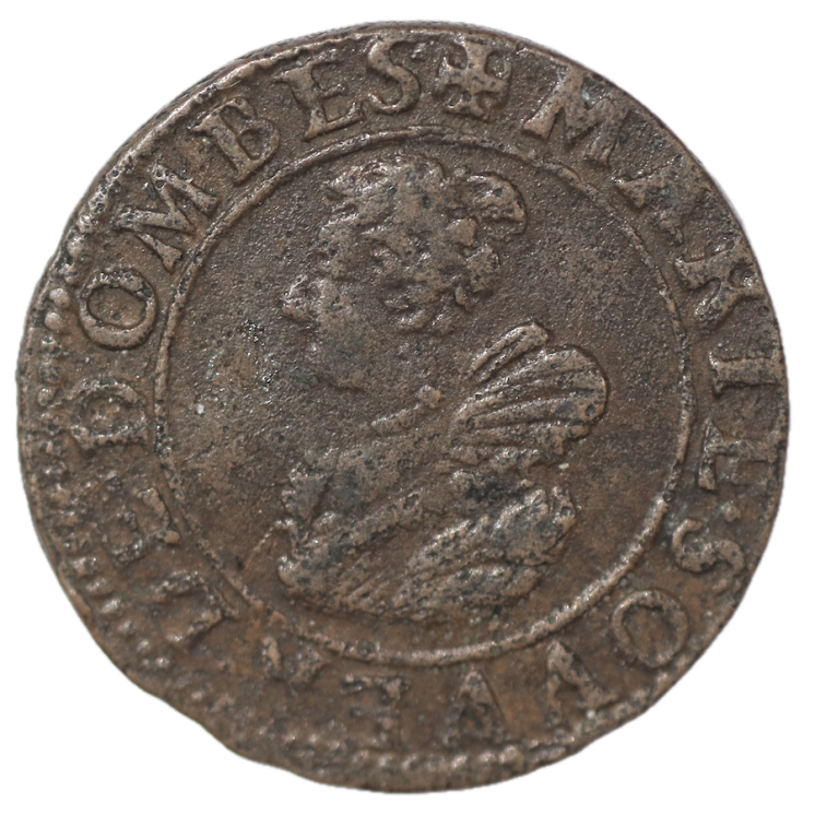 France - Dombes, Marie de Montpensier (1608-1627), Double Tournois 1627