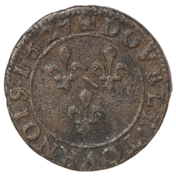 France - Dombes, Marie de Montpensier (1608-1627), Double Tournois 1627
