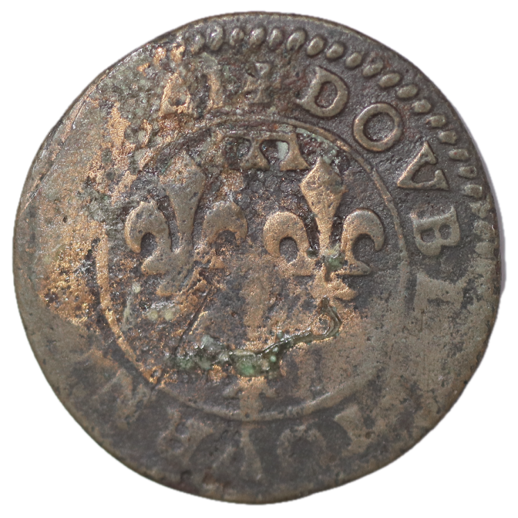 France - Dombes, Gaston d'Orléans (1627-1650), Double Tournois