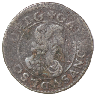 France - Dombes, Gaston d'Orléans (1627-1650), Double Tournois