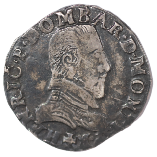 France - Dombes, Henri II de Montpensier (1592-1608), Teston 1604