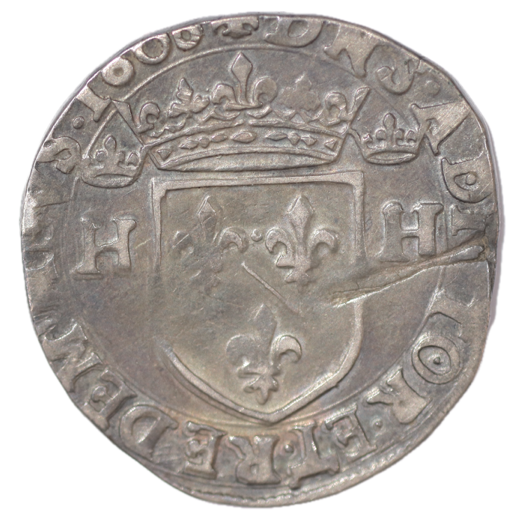 France - Dombes, Henri II de Montpensier (1592-1608), Teston 1606