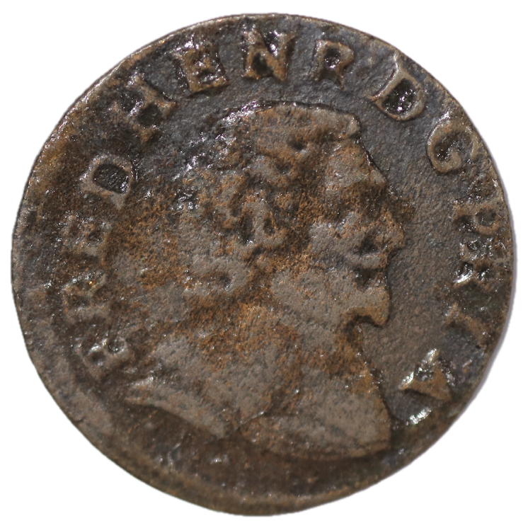 France - Principauté d'Orange, Frederic-Henri de Nassan (1625-1647), double tournois