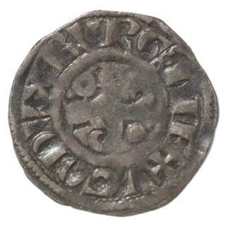France - Duché de Bourgogne, Hugues V (1305-1315), denier
