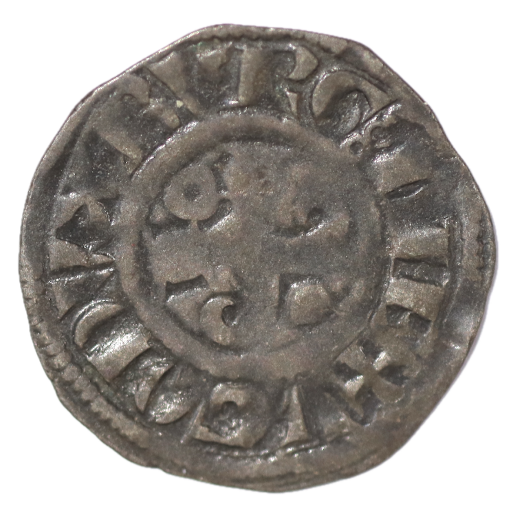 France - Duché de Bourgogne, Hugues V (1305-1315), denier